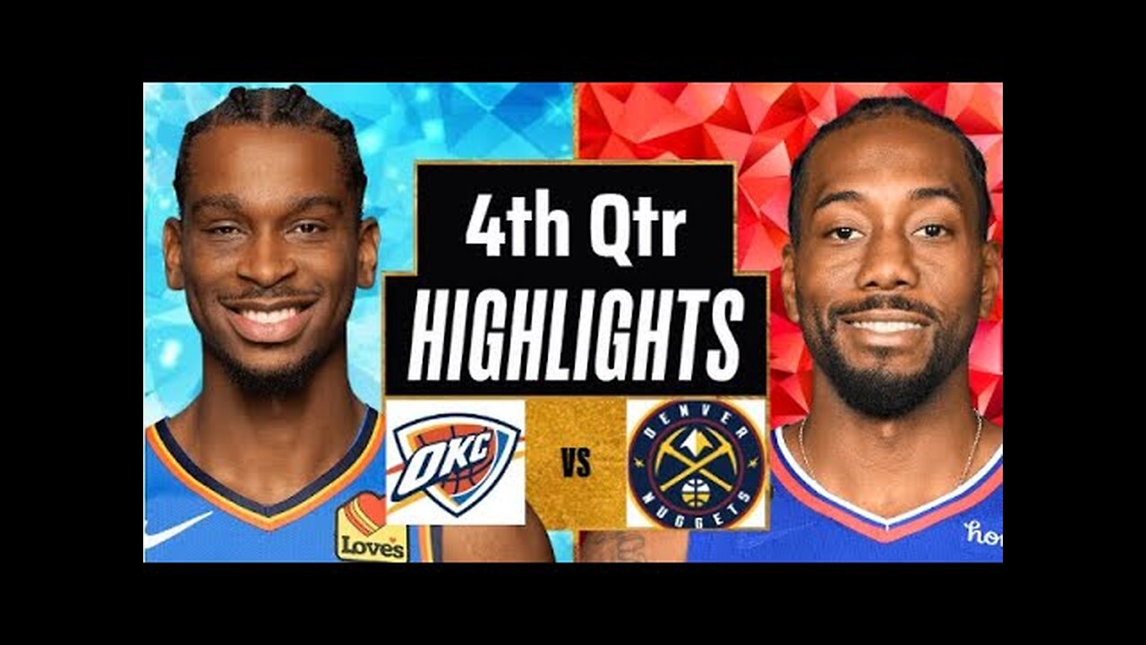 LA Clippers vs Oklahoma City Thunder Full Highlights 4th Qtr | Mar 23 | 2025 NBA Highlights