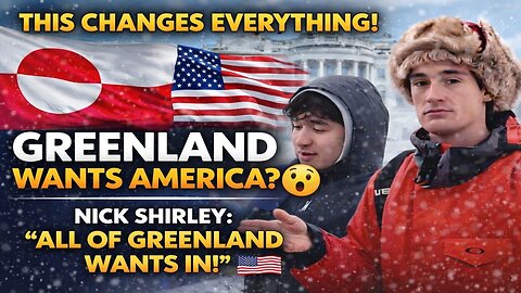 GREENLAND JOINS AMERICA❓ Nick Shirley Says “ALL OF GREENLAND WANTS IN” 🇺🇸🚨