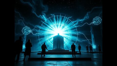 ENTITIES FROM ANOTHER DIMENSION COMING THROUGH PORTAL AT CERN