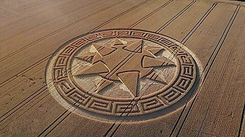 Pentagram Man Crop Circle Appears in Germany !!! ~ 20th July 2025