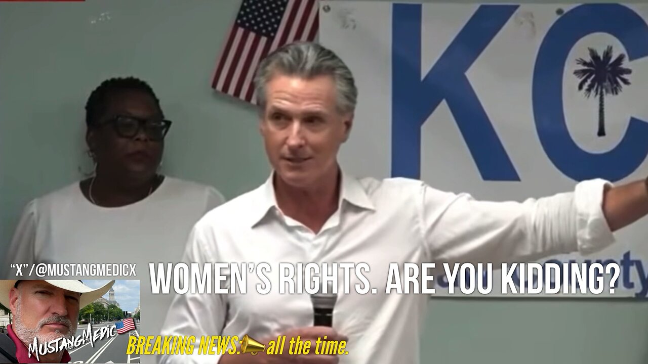 BREAKING NEWS:📣 Gavin Newsom Panders to Black people.