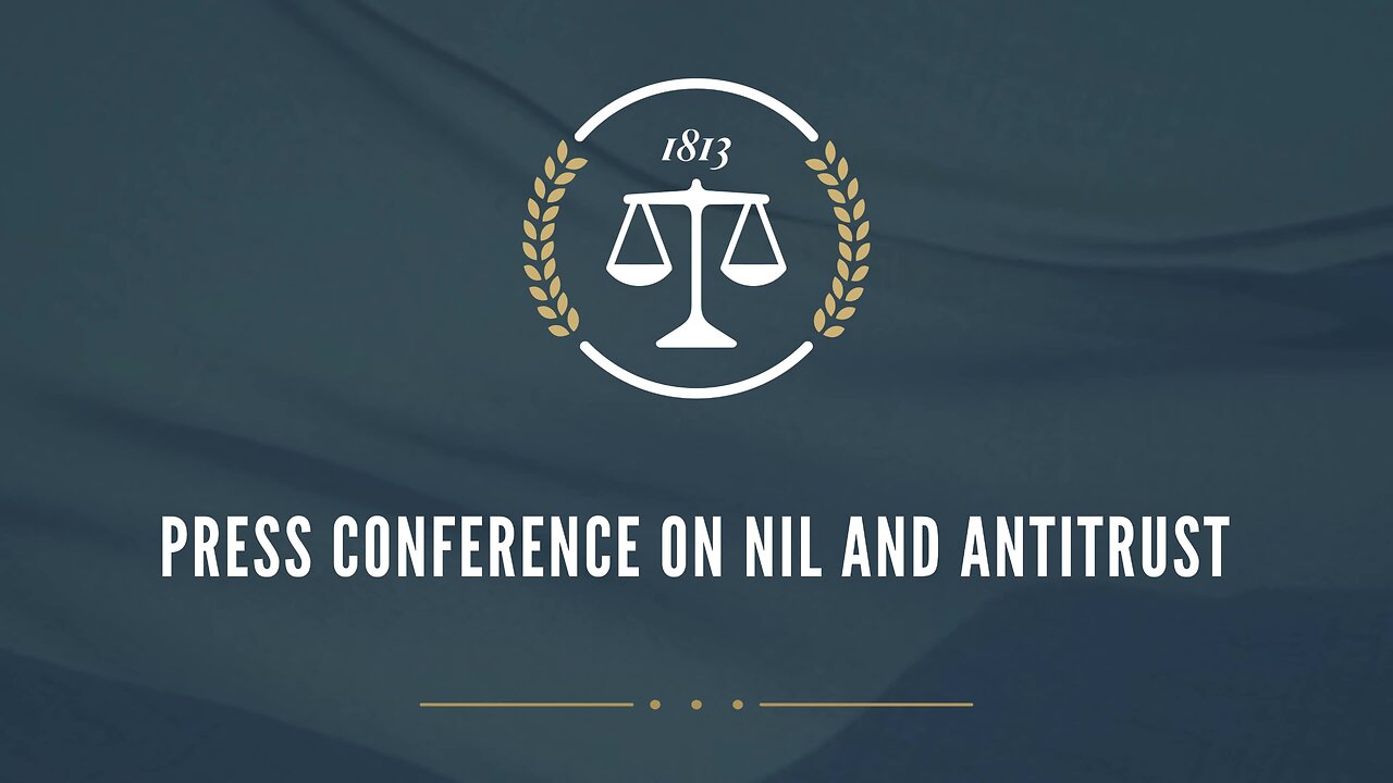 Press Conference on NIL and Antitrust