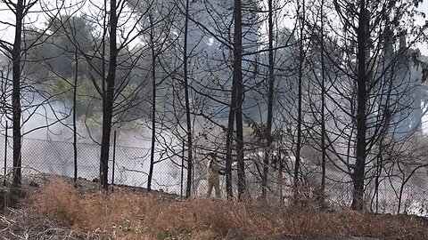 Firefighters battle wildfires near Jerusalem