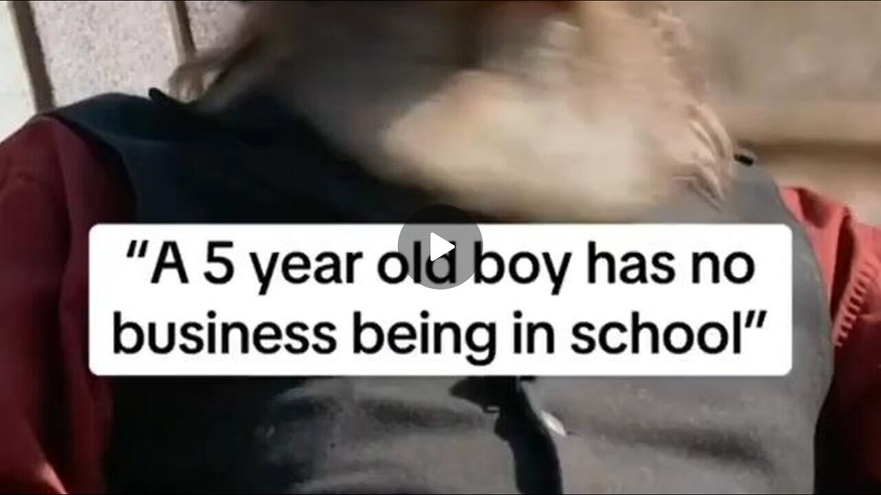 5 YR OLD GOT NO BUSINESS BEIN IN SCHOOL!