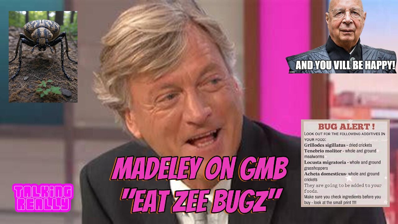 GMB Madeley "paid" to promote eating zee bugz
