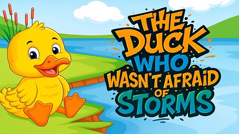 The Duck Who Wasn't Afraid of Storms 🐣