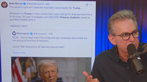 Laura Ingram exposes Trump in interview on Chinese immigrant college students▮The Jimmy Dore Show