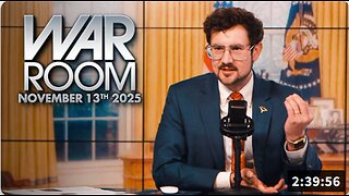 Thursday War Room: Latest Democrat Trump-Epstein Narrative Crumbles With a Quickness, PLUS Why Is FBI Director’s Girlfriend Suing Conservative Influencers? - SHARE This FULL Transmission!
