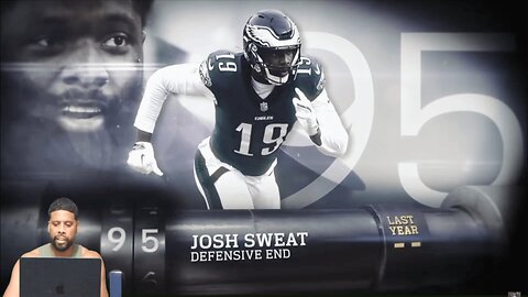 CHANNELADRIANTV Reacts | NFL Top 100 Players Of The 2024-2025 Season #95|DE Josh Sweat