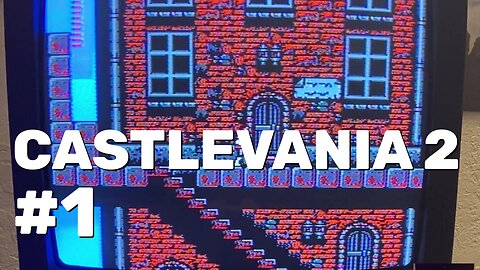 Castlevania 2: Simon's Quest NES Gameplay Part 1 - CRT Gaming