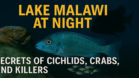 Tiny Cichlids, Deadly Hunters: Nightfall in Lake Malawi