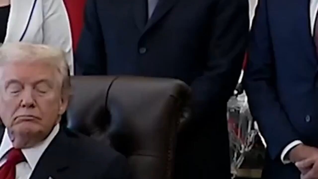 Photos and videos are circulating on social media showing Trump