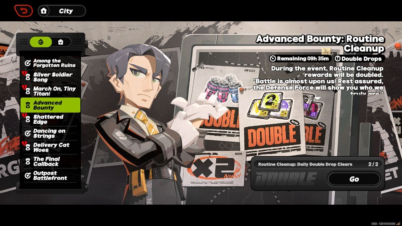 Advanced Bounty : Routine Cleanup Event - Zenless Zone Zero (ZZZ)