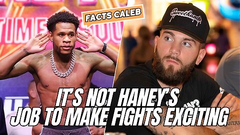 Caleb Plant Defends Devin Haney's Boxing Style Against Critics