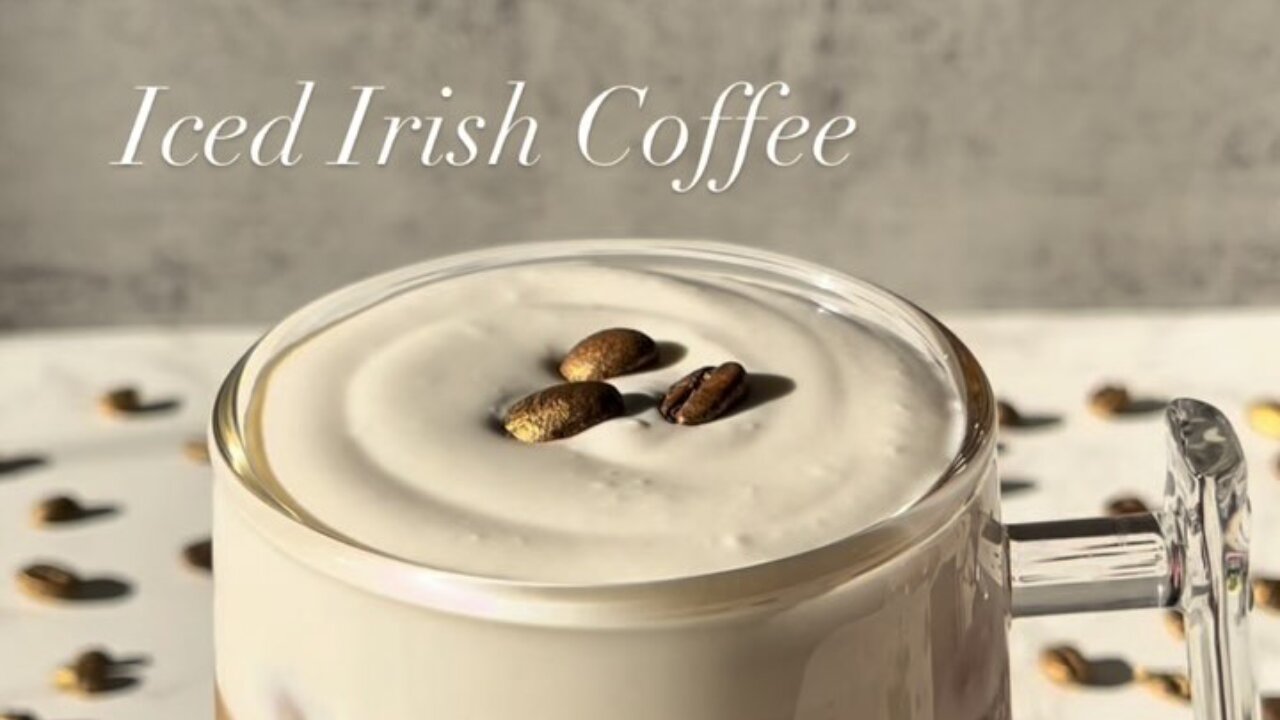 COCKTAIL ICED IRISH COFFEE