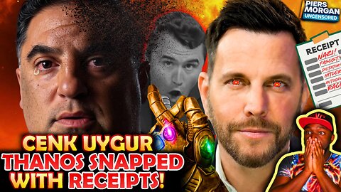 🚨"LET ME EXPLAIN!!" Cenk Uygur CRASHES OUT! Gets THANOS SNAPPED on Piers Morgan with RECEIPTS! 