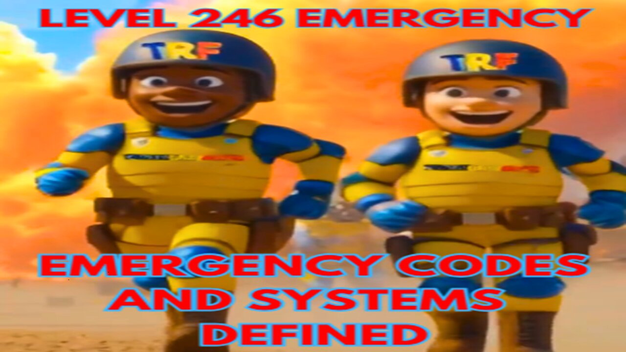 LEVEL 246 EMERGENCY CODE - DEFINED - KEY POINTS