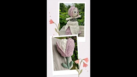Reversible Flower Doll Amigurumi! 🌺