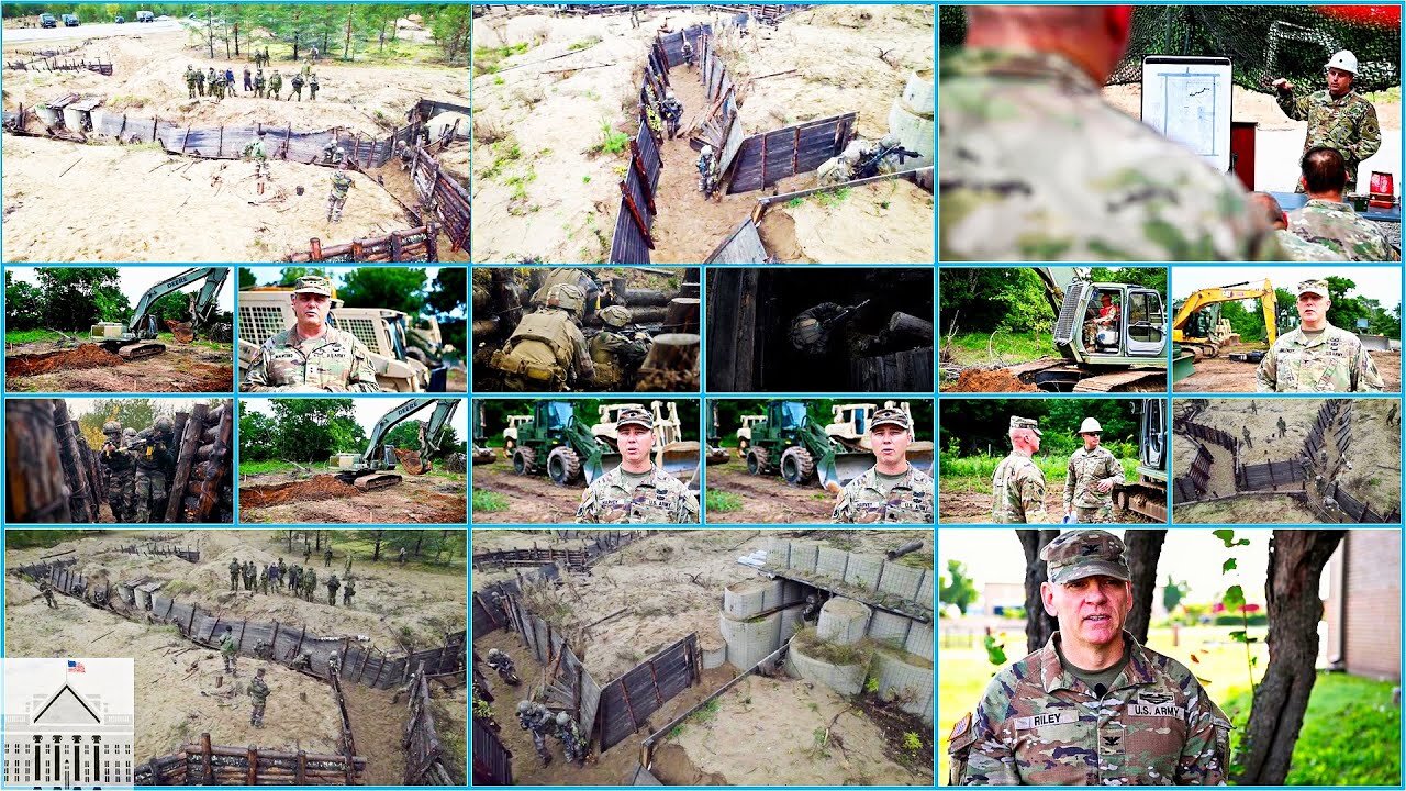 Oklahoma National Guard's INSANE New Attack Trench Warfare Training Grounds