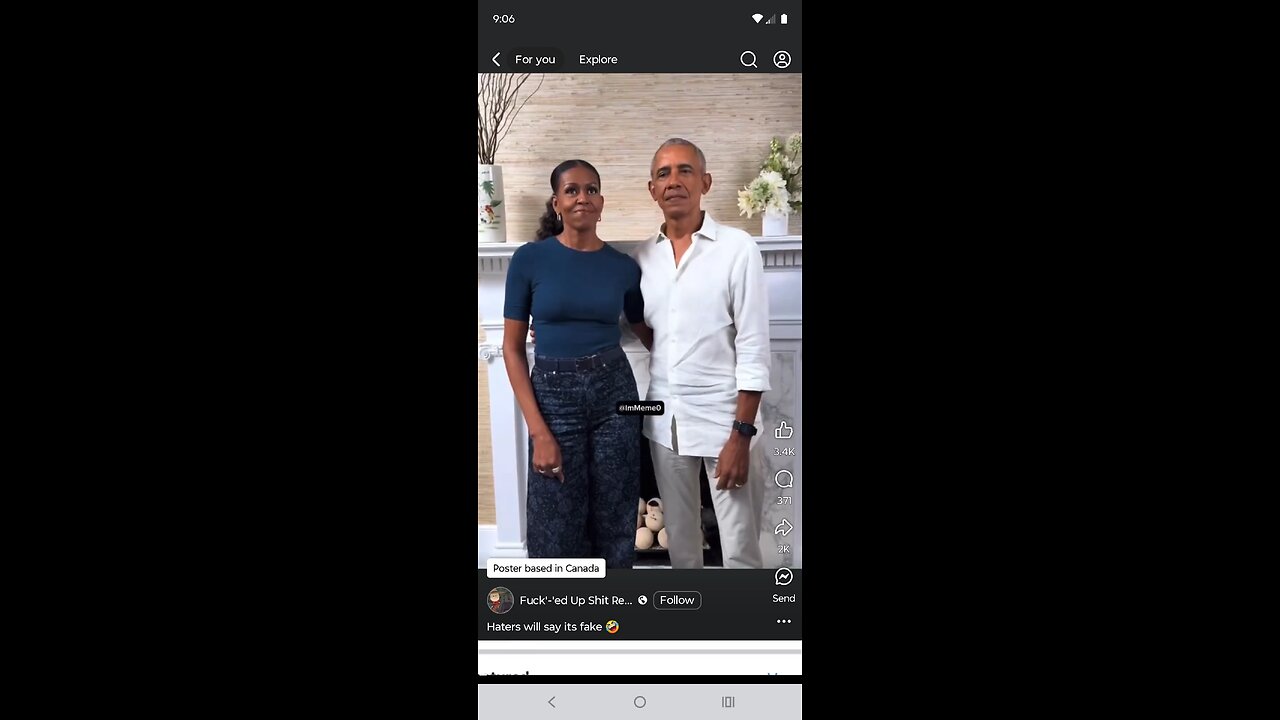 the Obama's take lie detector test. 100 percent truth.