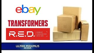 📦 eBay Unboxing | Transformers R.E.D. Series | July 2025