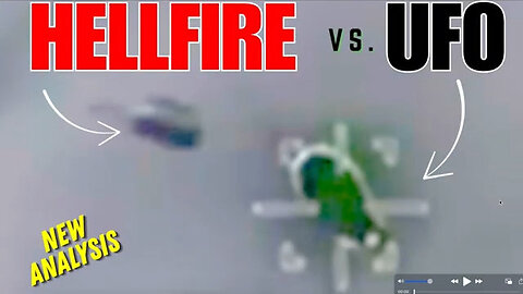 "HELLFIRE" impacts UFO! Here's what REALLY happened!