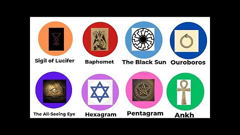 Ogni simbolo occulto spiegato DOCUMENTARIO le società segrete ed iniziatiche utilizzano tutti questi simboli occulti,l'iniziazione ai culti misterici o similari non consente la conversione