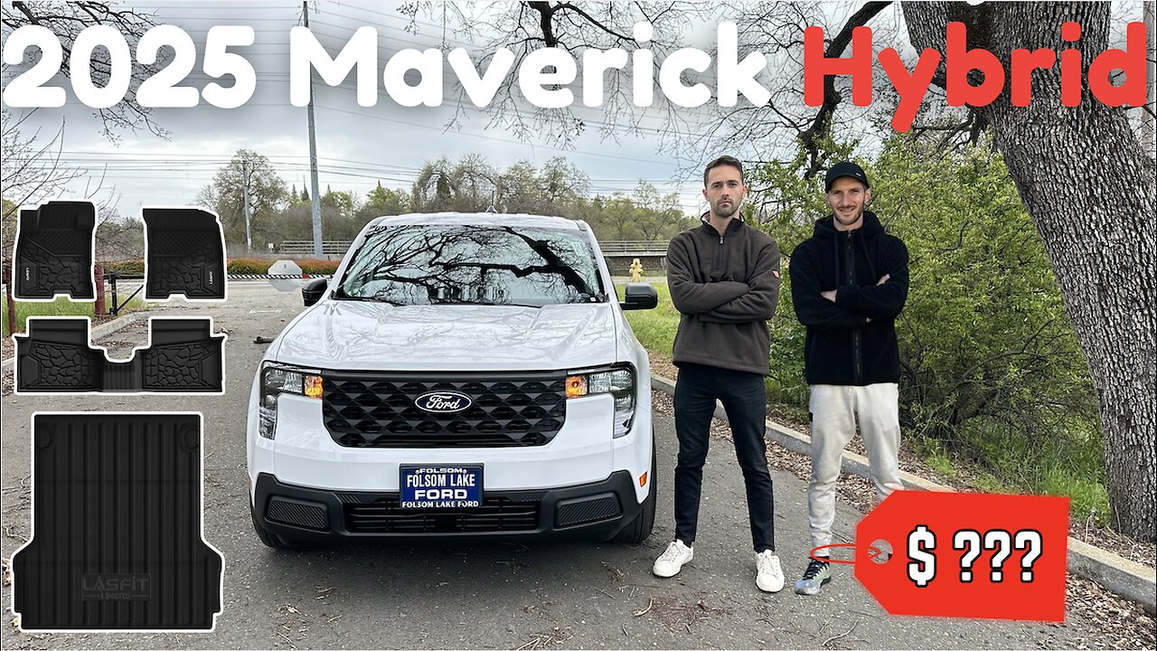2025 Ford Maverick Hybrid XL with LASFIT Liners