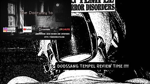 DeepThroat Records - DODSSANG TEMPEL - Sado Terror Disorder- Video Review