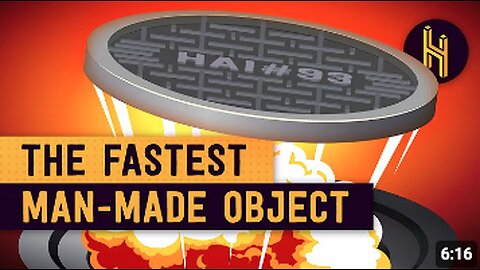 How a Manhole Cover Became the Fastest Manmade Object Ever!