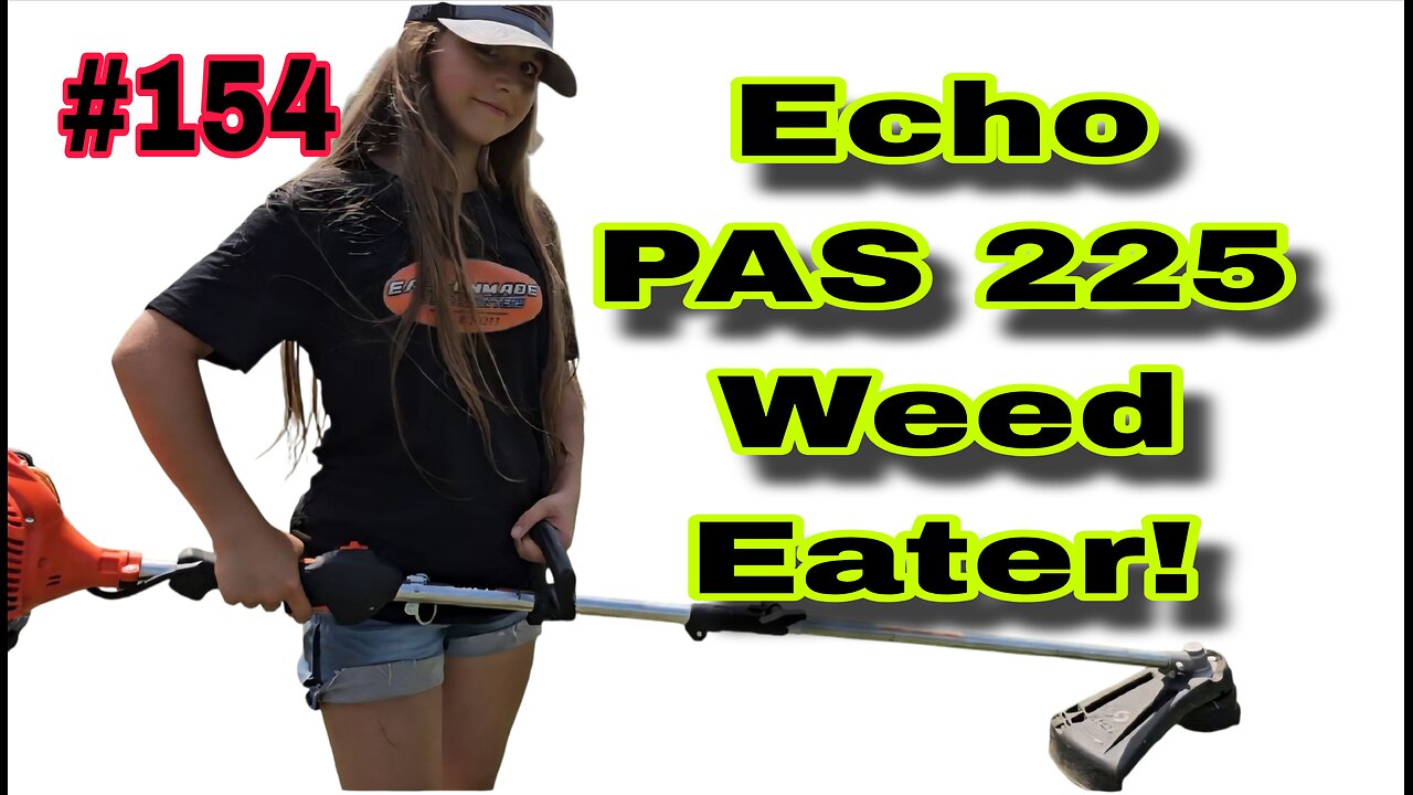 Weed Eating At The Yard With The New Echo Weed Eater