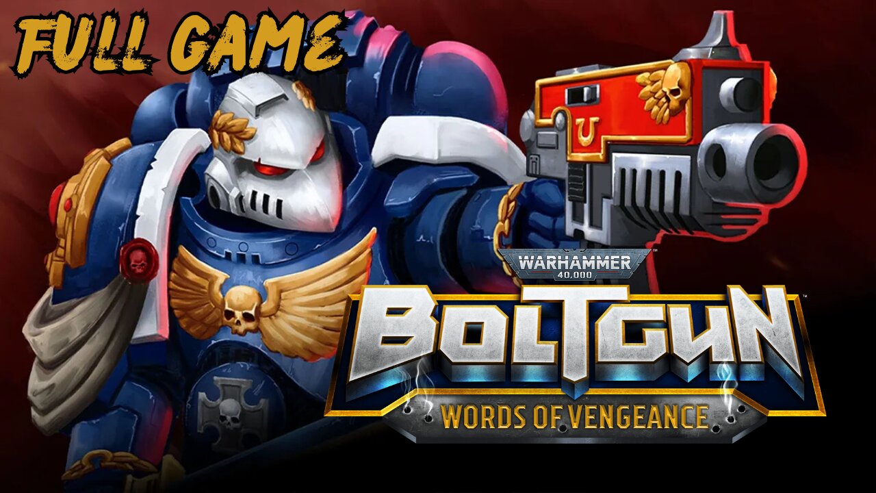 Warhammer 40,000: Boltgun - Words of Vengeance - (Full Game) No Commentary Gameplay