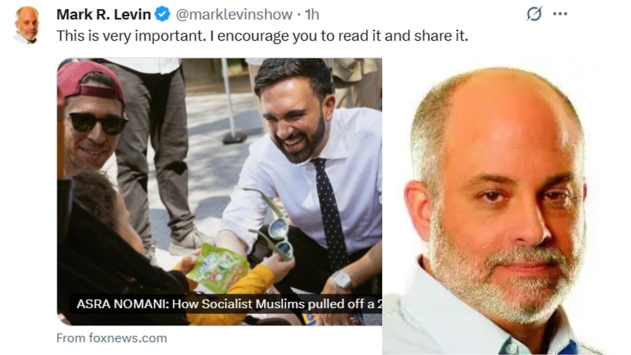 Mark R. Levin says this is an Important Read