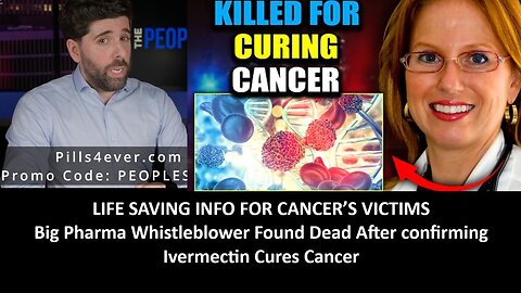 LIFE SAVING INFO FOR CANCER’S VICTIMS: Big Pharma Whistleblower Found Dead After confirming Ivermectin Cures Cancer.