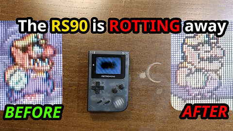 The RetroMini/RS90 is ROTTING