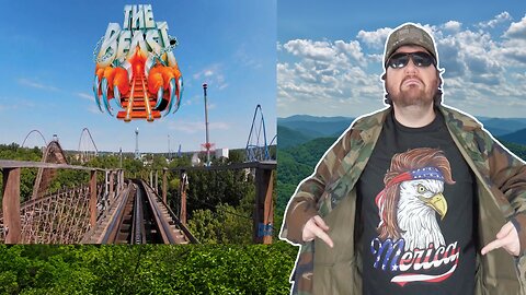 The Beast Roller Coaster (POV) Cinematic Series Kings Island - Reaction! (BBT)