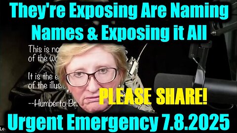 Dr. Lee Merritt Urgent Emergency 7.8.25 - They're Exposing Are Naming Names & Exposing it All!
