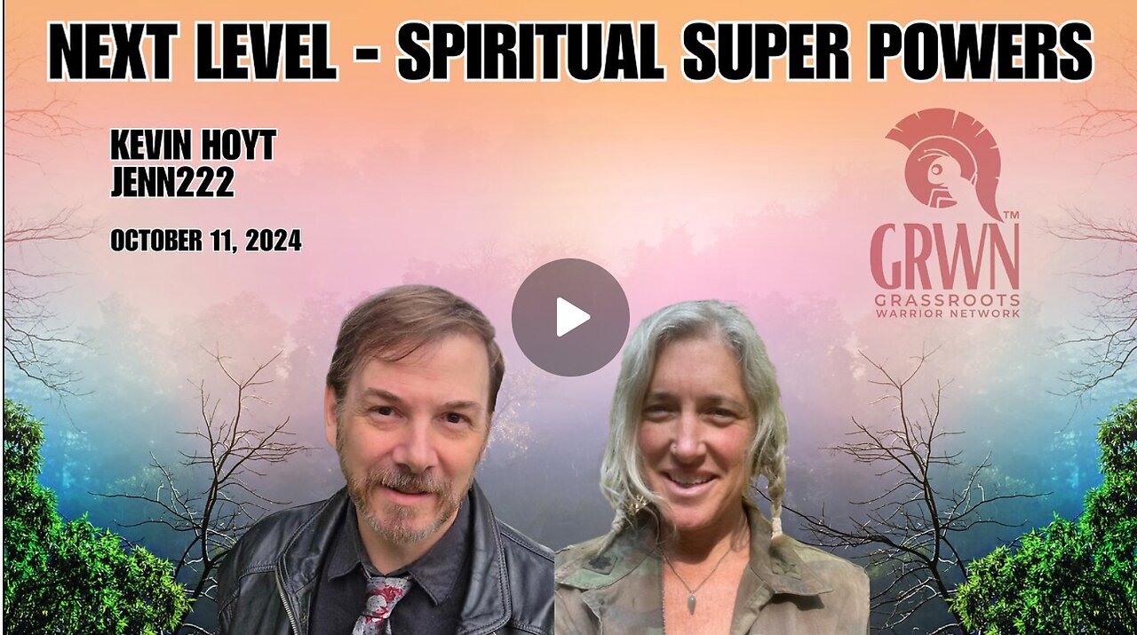 Kevin Hoyt & Jenn talk about Spiritual Super Power (repeat)