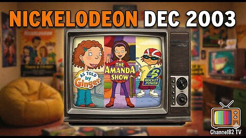 POV: It’s Friday Night in 2003 watching Nickelodeon 📺 (As Told by Ginger, Rocket Power, Amanda Show)