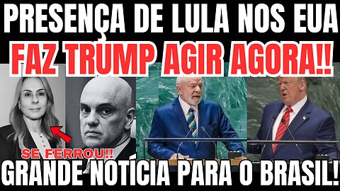urgente!! TRUMP SOLTA BOMBA AGORA!! ESPOSA DE M0RAES SE FERROU!! CRISE TOTAL EM BRASĂLIA!