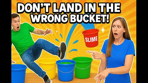 DON’T LAND IN THE WRONG BUCKET CHALLENGE! 😱 (High-Stakes Toss Chaos!) 🪣💥