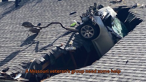A veteran's group in Missouri needs some help after a second car through roof in 3 months