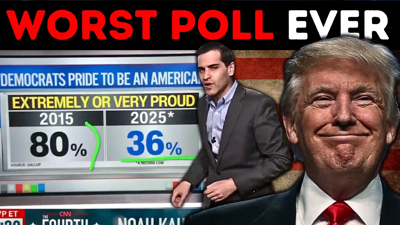 NEW Dem Polling is AWFUL as Trump Holds MASSIVE July 4TH Celebration, SIGNING the OBBB