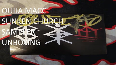 Ouija Macc Sunken Church Sampler Unboxing
