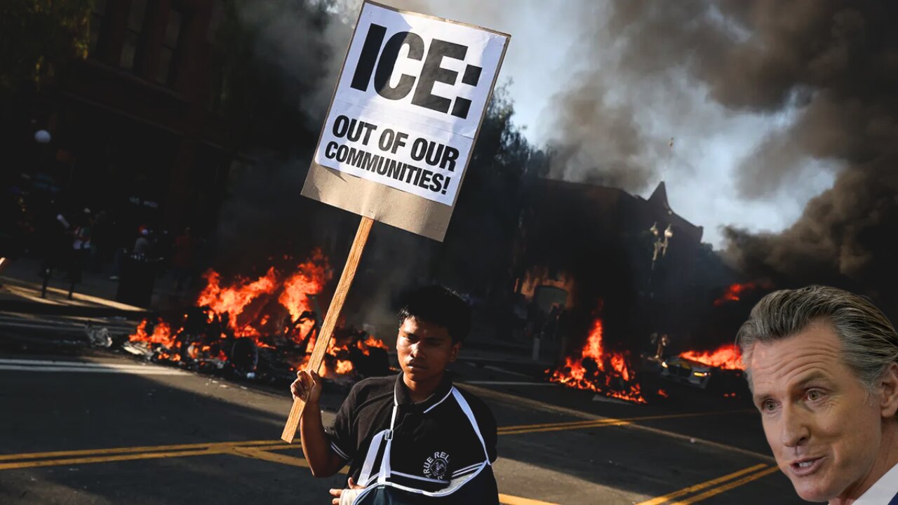 "Peaceful" Anti-ICE Protestors In No Way Impeding Law Enforcement?
