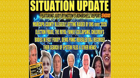SG Anon. Juan O Savin ~ Situation Update 2/11/26 ~ Restored Republic > Judy Byington- Q+ White Hats