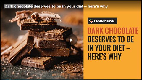 "Health Benefits of Incorporating Dark Chocolate into a Balanced Diet"