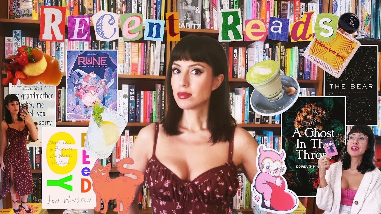 wailing women | mood reading vlog | nonfic, litfic, fantasy, graphic novel