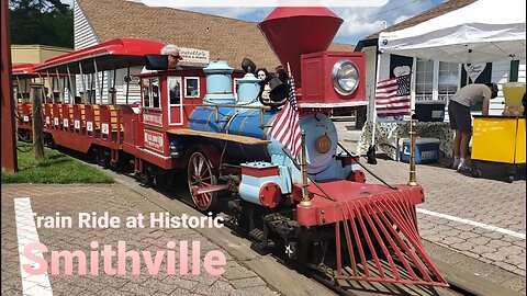 Our First Train Ride at Historic Smithville, NJ 🚂