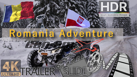 🚜 [4K HDR] Trailer Rumunia zima 2024 Transalpina Transalpine Romania